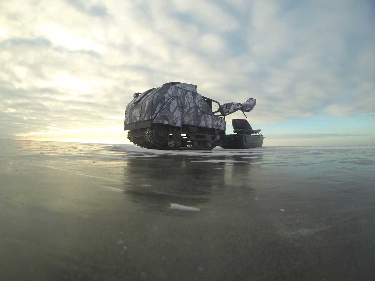 Snowdog — The ultimate machine for ice fishing, hunting, snow sports